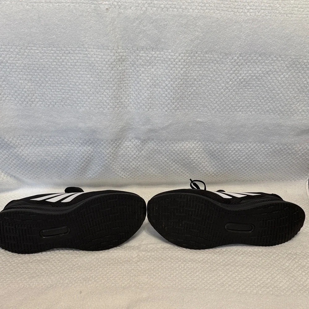 Adidas Men's Black and White Athletic Sneakers - Picture 5 of 7
